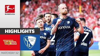 Huge Drama in Relegation Battle  Union Berlin  VfL Bochum 34  Highlights  MD 32 – Bundesliga [upl. by Yovonnda27]