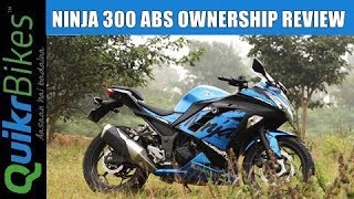 Kawasaki Ninja 300 ABS Ownership Review [upl. by Beverlee223]