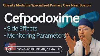 Cefpodoxime Side Effects Monitoring Parameters [upl. by Nahtanaoj]