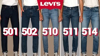 Pruebo TODOS los Levis y te digo cuál queda mejor 👖 La guia definitiva de fits Levis [upl. by Denman]