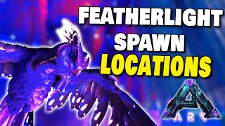 FEATHERLIGHT SPAWN LOCATION ON ABERRATION IN ARK SURVIVAL ASCENDED [upl. by Nevaj285]