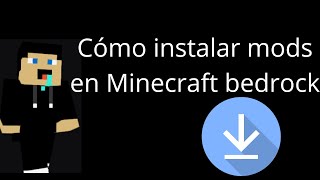 Cómo instalar mods en Minecraft bedrock [upl. by Yrrac]