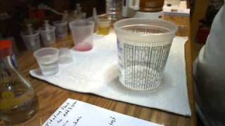 How To Make BioDiesel 3 Making Methoxide [upl. by Ronn]