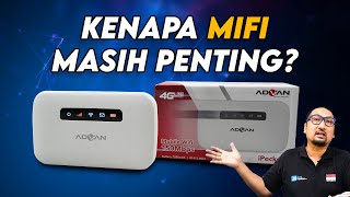 Kelebihan MiFi Bukan Hanya Sharing Internet Saja Feat Advan iPocket MF01 [upl. by Hubing]