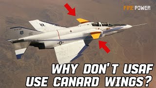 Why Dont Air Force Fighter Jets Adopt Canard Wings [upl. by Yeo]