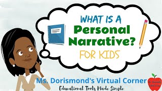 ✏️ What is Personal Narrative Writing  Writing a Personal Narrative for Kids 1st amp 2nd Grade [upl. by Hniht]