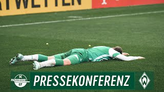 SC Paderborn  SV Werder Bremen 54 nE  Pressekonferenz [upl. by Beulah]