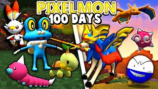 Pixelmon 100 Days The Ultimate Survival [upl. by Aniehs]