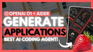 OpenAI o1  Aider The BEST AI Coding Agent Generate FULLSTACK Apps Better Than Sonnet 35 [upl. by Odele140]