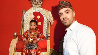 I Met A Kumari Child Goddess In Nepal [upl. by Eihs]