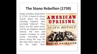 The Stono Rebellion 1739Full story blackhistory blackhistorymonth ytshorts yt [upl. by Atteiluj641]