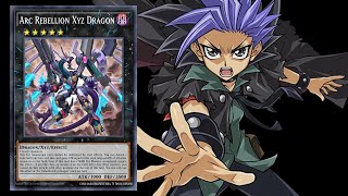 YuGiOh Duel Links  First Time Yuto Xyz Summons Rank 5 Arc Rebellion Xyz Dragon [upl. by Whall]