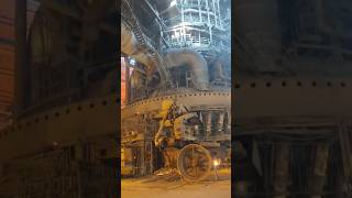 Blast Furnace 🥵 Cast House  explore shorts trending Read Caption [upl. by Anilem459]