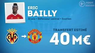 OFFICIEL Eric Bailly première recrue de Manchester United détails et stats [upl. by Minne678]