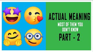 When To Use Your Favorite Emoji  Emoji Names And Meanings  PART 2 [upl. by Schlosser]