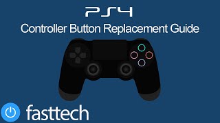 PS4 Controller Button Replacement Guide [upl. by Yentuoc]