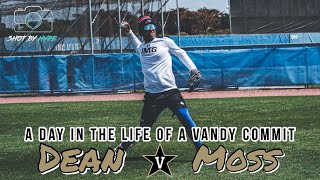 A Day In The Life Of Vandy Commit Dean Moss A Class Of 2025 Outfielder At IMG Academy [upl. by Atnod]