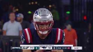 Drake Maye  Every Pass amp Run  Patriots vs Philadelphia Eagles  NFL PreSeason Week 2 [upl. by Nide410]