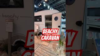 Hobby Beachy 360 compact caravan from fair CaravanSalon [upl. by Hooker]