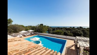 Carvoeiro ocean view villa with 6 bedrooms for sale in Algarve Portugal [upl. by Schug181]