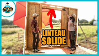 Comment faire un linteau sur un mur en ossature bois  LPMDP 20 [upl. by Llerraj751]