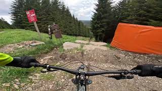 Crash im Klinovec Bikepark [upl. by Anders]