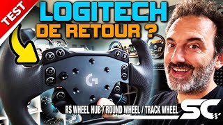 Test Logitech  volants et HUB sur PS5 Xbox et PC RS HUB  Round Wheel  Track Wheel [upl. by Namlaz]