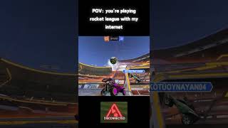 POV youre playing rocketleague with my internet 🤦 rl sub clips rlclips funny rlmemes [upl. by Berger]