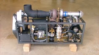 GR5A Experimental Turboshaft Jet Engine Demo [upl. by Violet970]