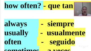 como aprender ingles  Adverbs of Frecuency  Auxiliary Modal Verbs [upl. by Alasdair130]