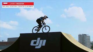 The Worlds Most Terrifying Bike Contest  Red Bull Roof Ride  Best Moments [upl. by Llenehs]