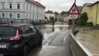 Hochwasser Bezirk Braunau 01 Juni 2016 [upl. by Laura]