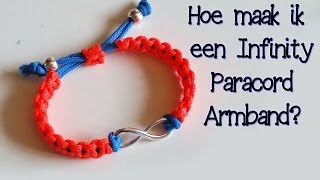 Hoe Maak Je Een Paracord Infinity Armband HD DIY [upl. by Klayman999]