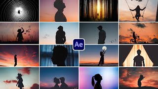 The Best Split Screen Gallery Ever in After Effects [upl. by Adnamahs]