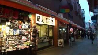 Some of the shops in Newport Court Chinatown London England UK [upl. by Breech]