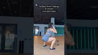 Full Body Shred  28 Day  20 minsday Challenge  FULL Challenge on my WeRise App [upl. by Leinoto271]