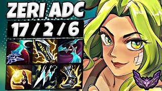 Zeri vs Ezreal ADC  TripleKill  Patch 1419 Korea Master ✅ [upl. by Trever]