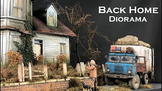 BACK HOME Last Days Diorama mit GAZ66 Light Truck [upl. by Ahsenek]