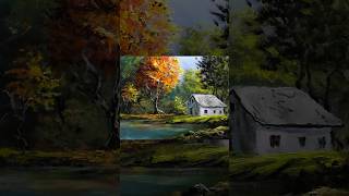 5 Easy Landscape Painting Ideas [upl. by Ellehcear140]