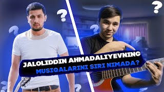 JALOLIDDIN AHMADALIYEVNI MUSIQALARINI SIRI NIMADA   GITARA DARSI [upl. by Noleta89]