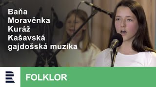 Cimbálové muziky Baňa Moravěnka Kuráž a Kašavská gajdošská muzika  Na živú notečku [upl. by Araminta]