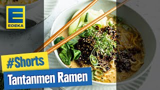 Tantanmen Ramen I Einfaches amp veganes RamenNudelnRezept SHORTS [upl. by Ambrosius266]