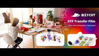 EIZYCUT DTF Transfer Film Roll [upl. by Lord]