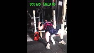 Incline Press last work set  10924 [upl. by Duck99]