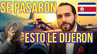 NO QUIEREN VER AL PRESIDENTE NAYIB BUKELE EN COSTA RICA POR ESTE MOTIVO [upl. by Vanhook]