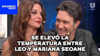 ¡Así o más directo Leonardo de Lozanne lanza tremendo coqueteo a Mariana Seoane  Miembros al Aire [upl. by Ycal263]