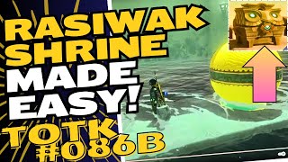 TotK086b Flotational Brilliance Shrine Made Easy Rasiwak Shrine  How To Solve [upl. by Nevlin341]