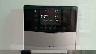 Fallo F22 Presión Baja Caldera Smart Vaillant Ecotec Plus VMW 26 32 y 36 con termostato SensoHOME [upl. by Nnylhtak]