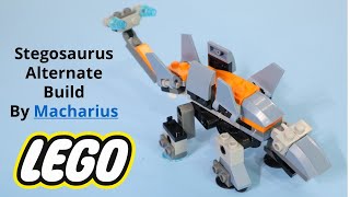 Lego  Stegosaurus Speed Build  MOC by Macharius  31111 Alternate Build [upl. by Netsew]