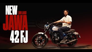 Jawa 42 FJ launched at ₹199 Lakh  Walkaround  Better Than Hunter 350 [upl. by Anirhtak]